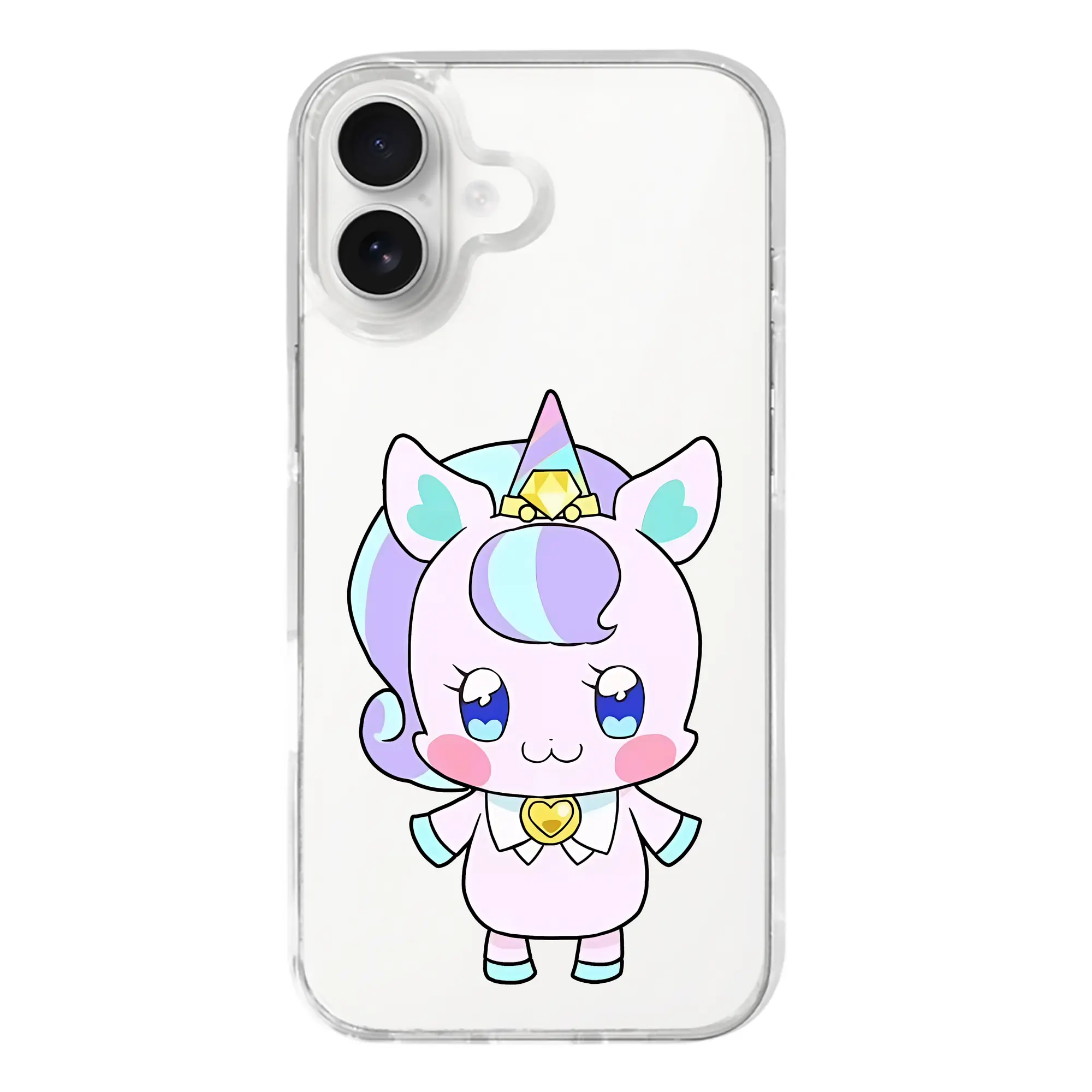 わんだふるぷりきゅあ グッズ ニコ - iPhone 17シリーズ 透明スマホケース – 薄型・耐衝撃・精密フィット保護カバー